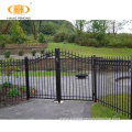 Beautiful customized powder coated modern iron gate designs